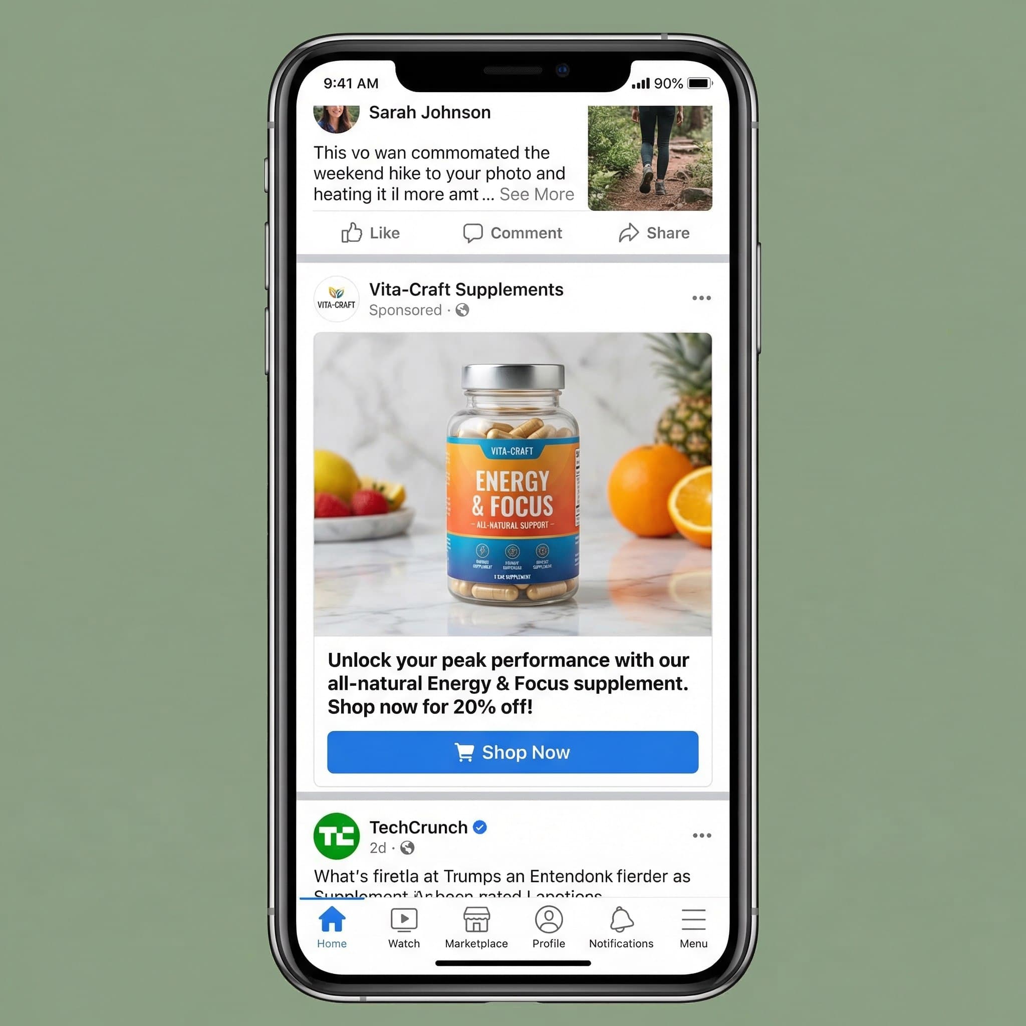 Meta ad targeting